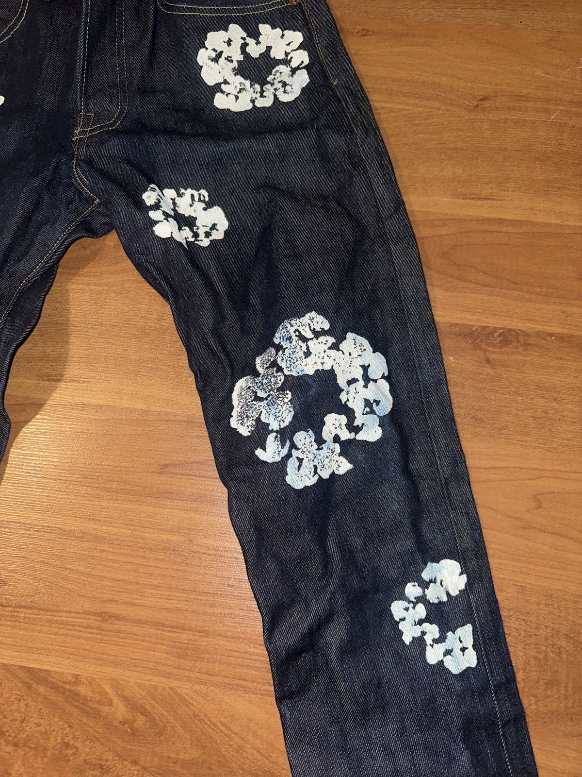 DENIM TEARS Denim Tears Indigo Denim 28x34 Size US 28 / EU 44 - 3 Thumbnail