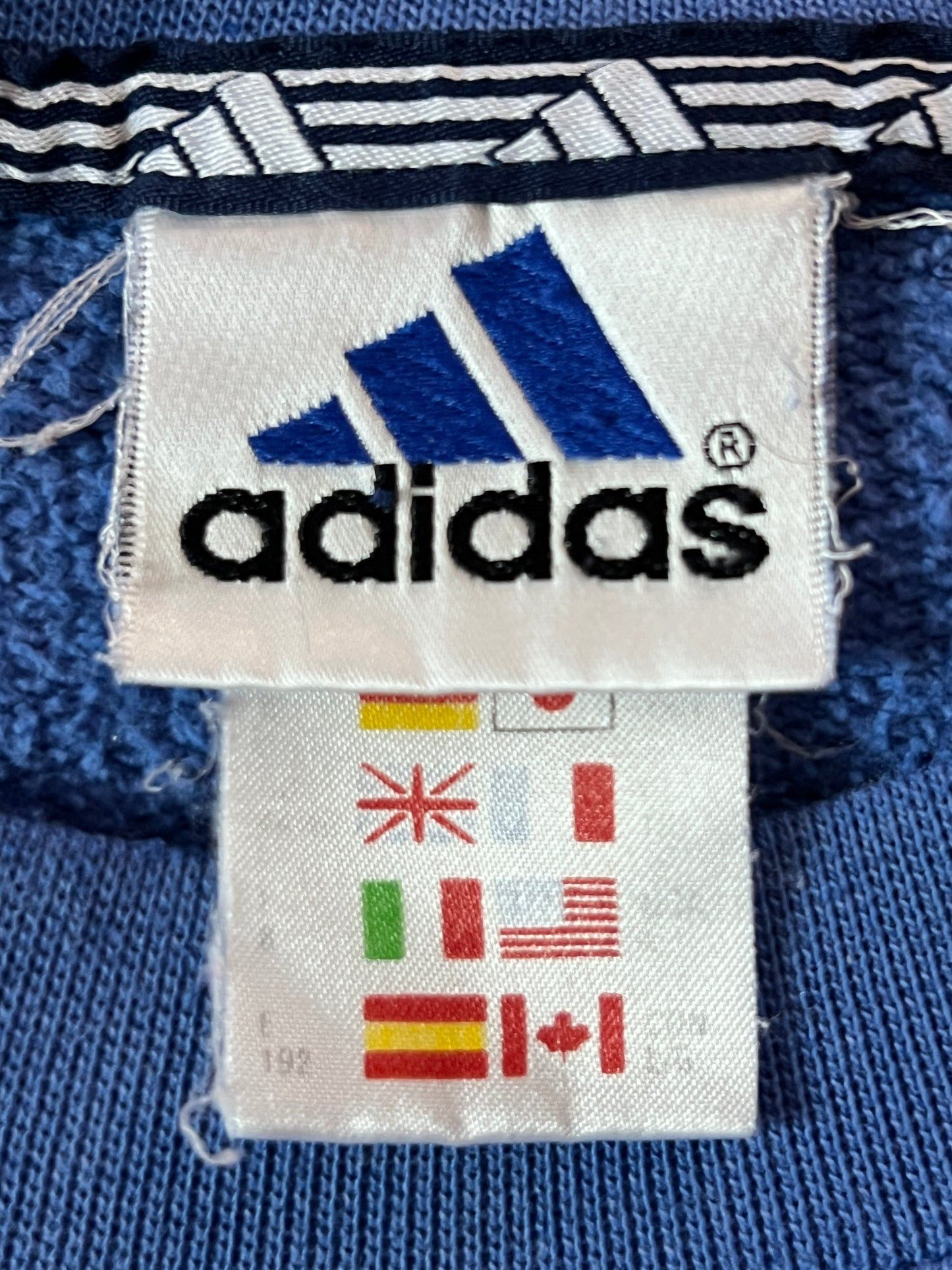 Adidas 90s Adidas Vintage Men's Sweatshirt - L Size US L / EU 52-54 / 3 - 4 Thumbnail