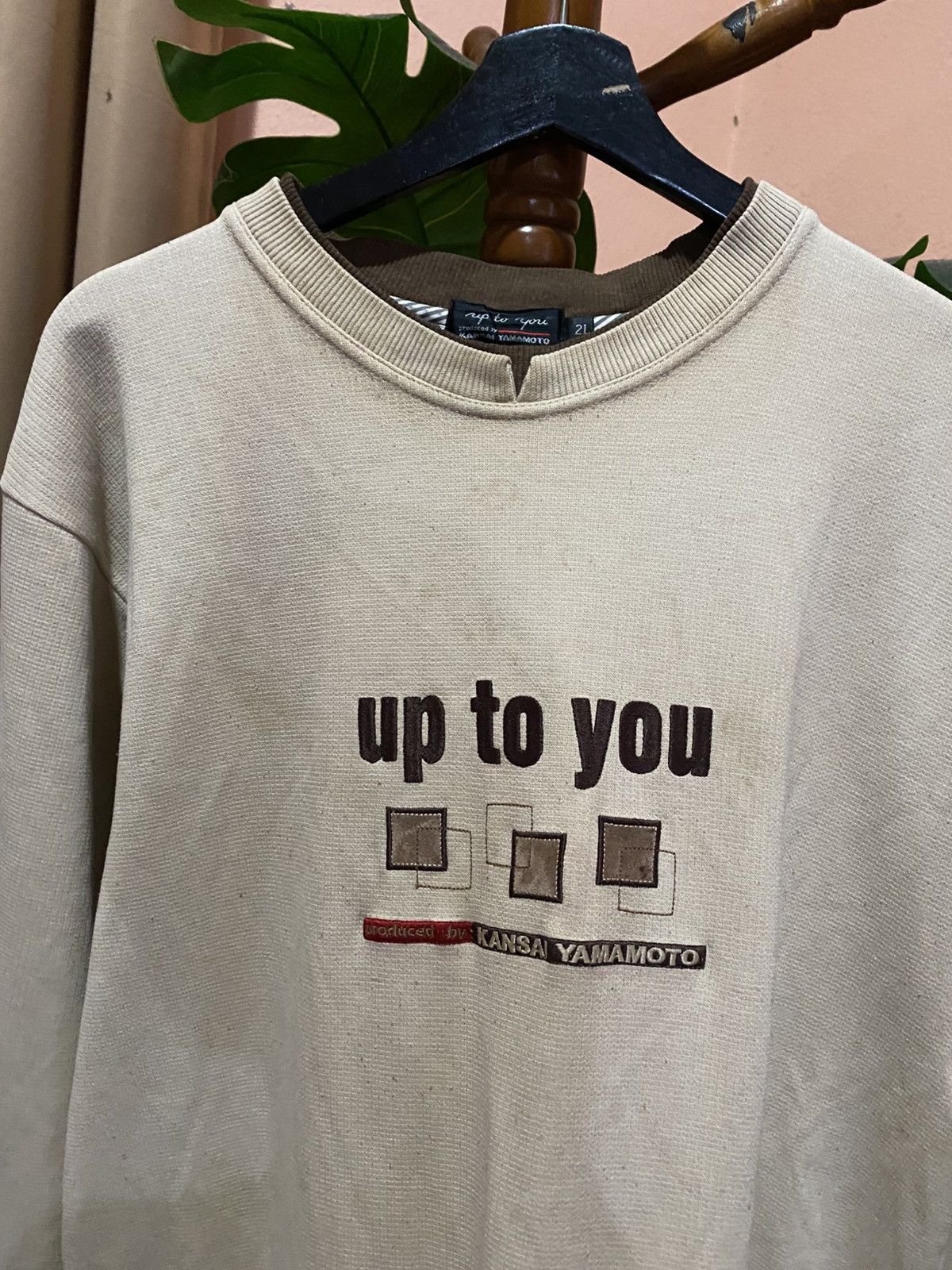 Kansai Yamamoto Vintage Kansai Yamamoto “Up To You” Sweatshirt | 90s Japan Size US XL / EU 56 / 4 - 6 Thumbnail