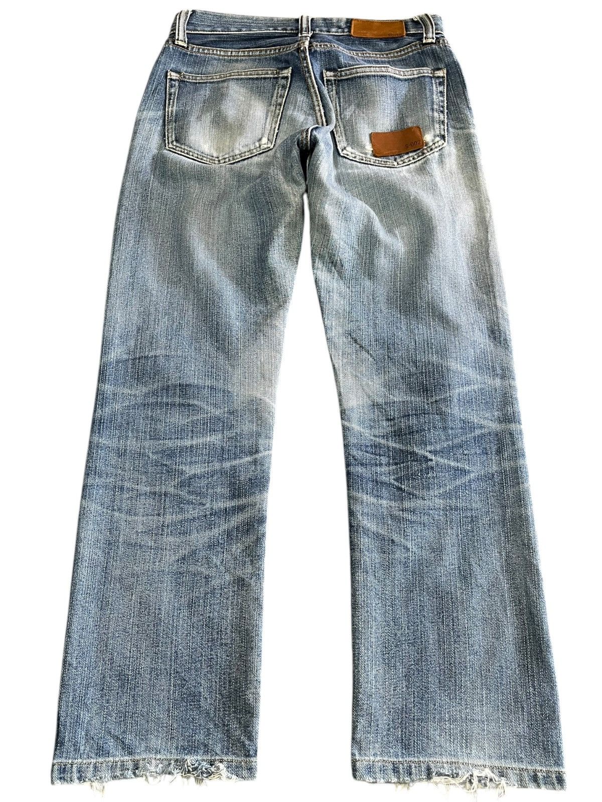 Jun Takahashi × Uniqlo Vintage Uniqlo S002 Selvedge Pocket Patchwork Denim Size US 28 / EU 44 - 7 Thumbnail