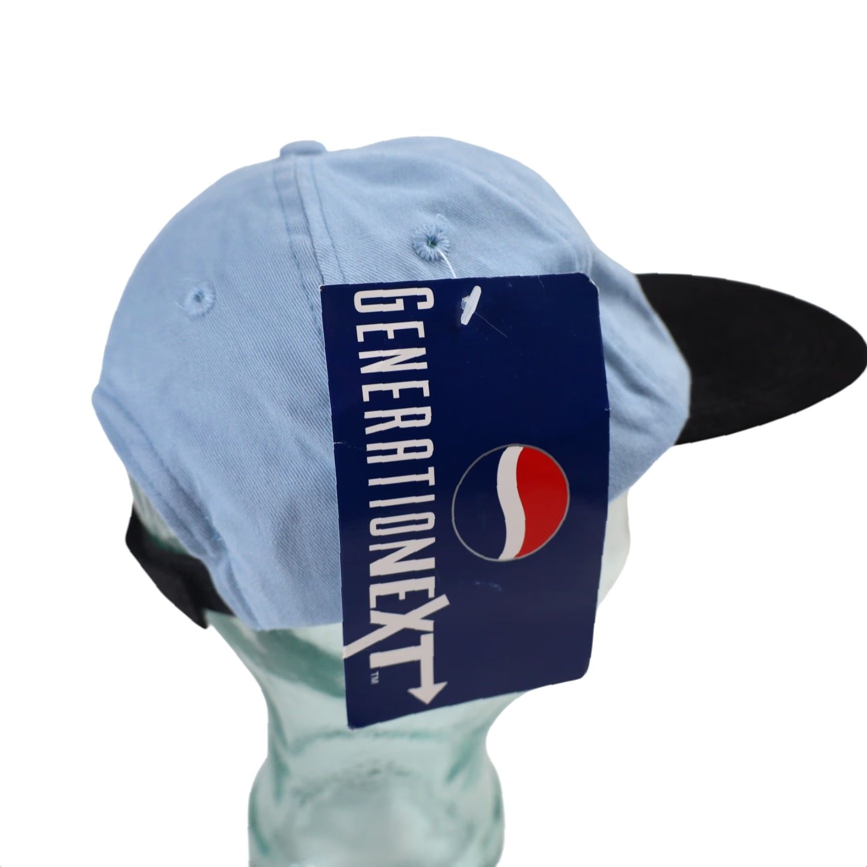 NEXT VINTAGE Pepsi Generation Next Hat Baseball Cap OS Men Blue NWT 9/10 Size ONE SIZE - 4 Thumbnail