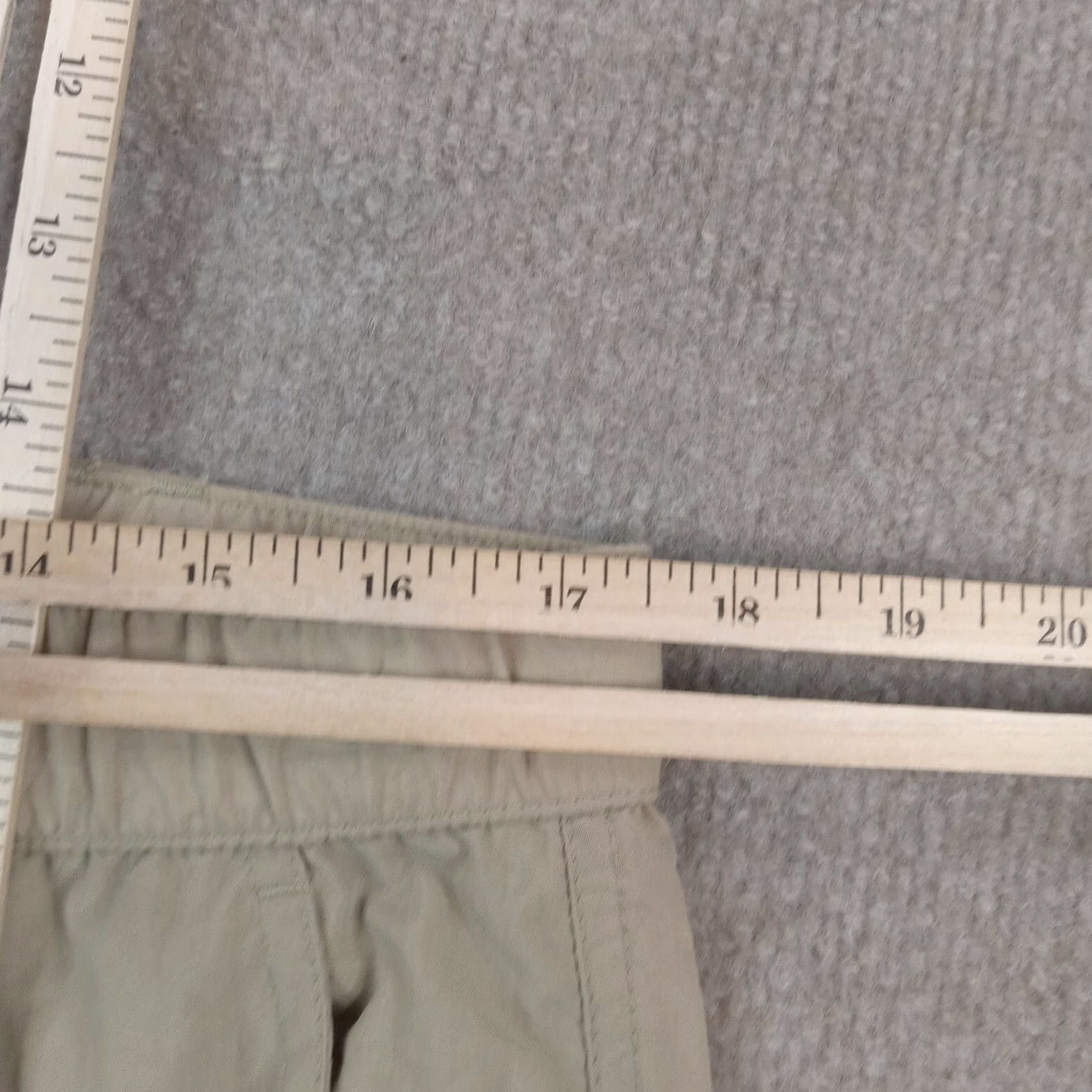 The North Face The North Face Pants Mens Large Short Beige Cargo Pockets Hiking Outdoors Casual Size US 33 - 5 Thumbnail