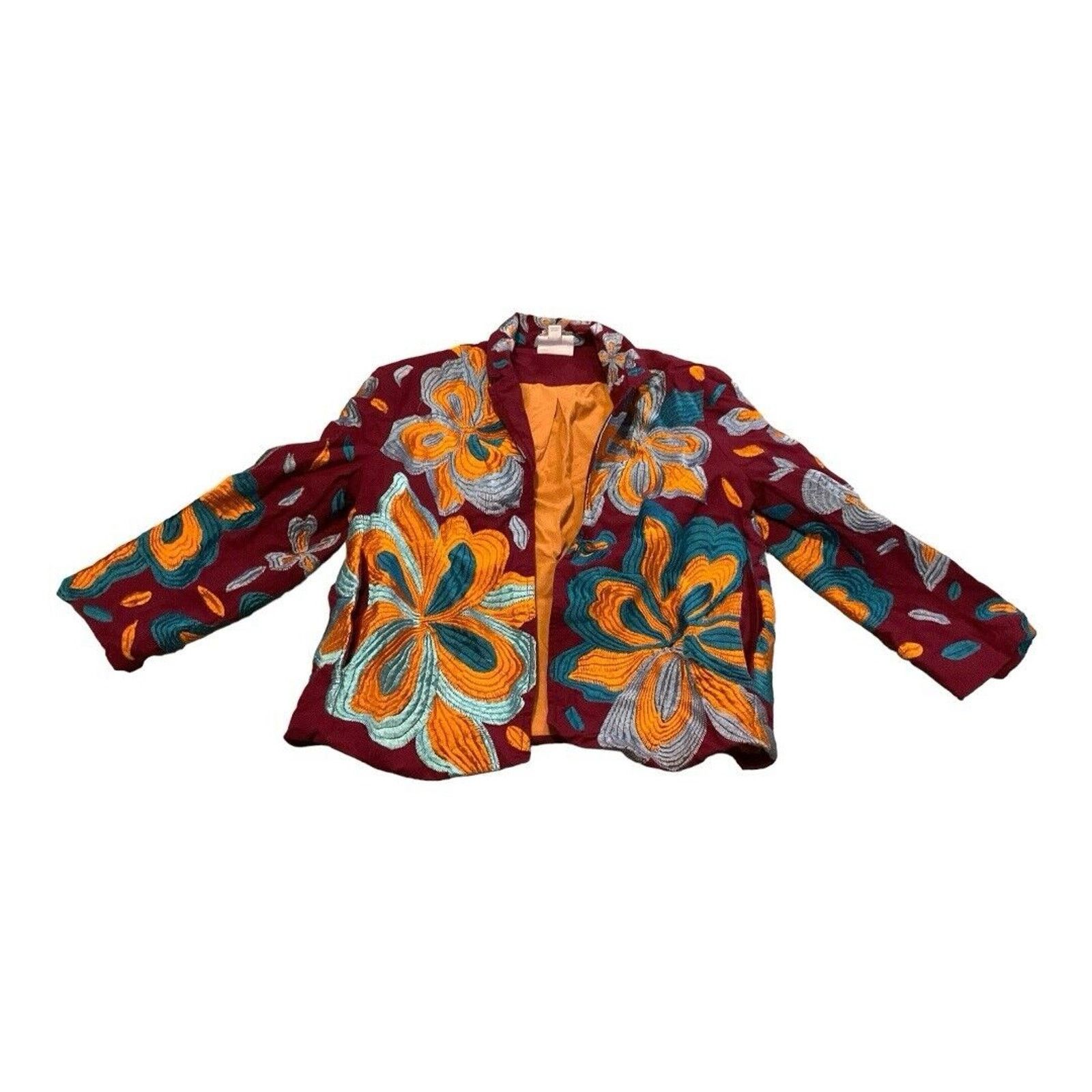 Anthropologie Anthropologie Embroidered Blazer Size XS / US 0-2 / IT 36-38 - 4 Thumbnail