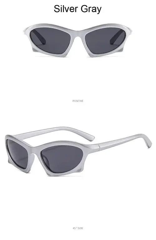 Electric Visual × Jewelry Kurt Cobain Alien Sunglasses Punk Grunge 2000s Look Size ONE SIZE - 2 Thumbnail