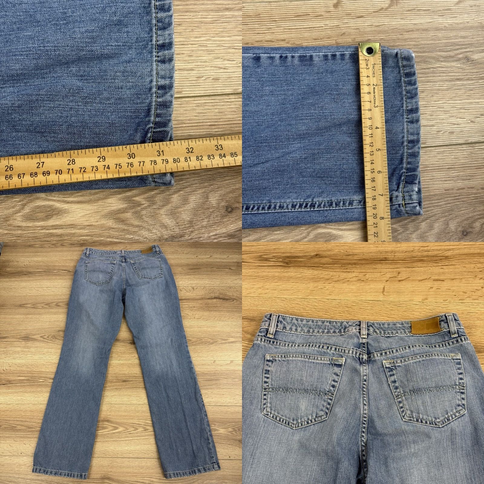 Tommy Hilfiger VINTAGE Tommy Hilfiger Classic Fit Jeans Women’s 10 Regular 31.5in Inseam High Rise Blue Straight 10 Size 32" / US 10 / IT 46 - 8 Thumbnail