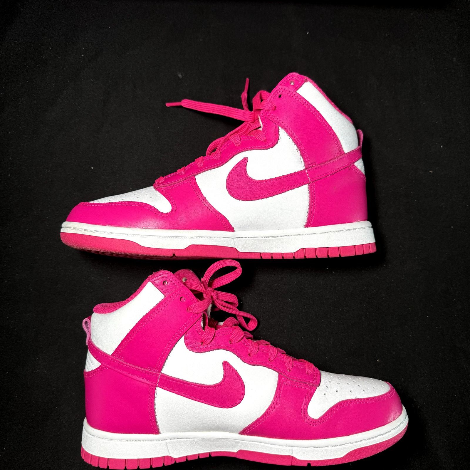 Nike Size 7 - Nike Dunk High Pink Prime 2021 Women's Shoes Size US 7 / IT 37 - 2 Thumbnail
