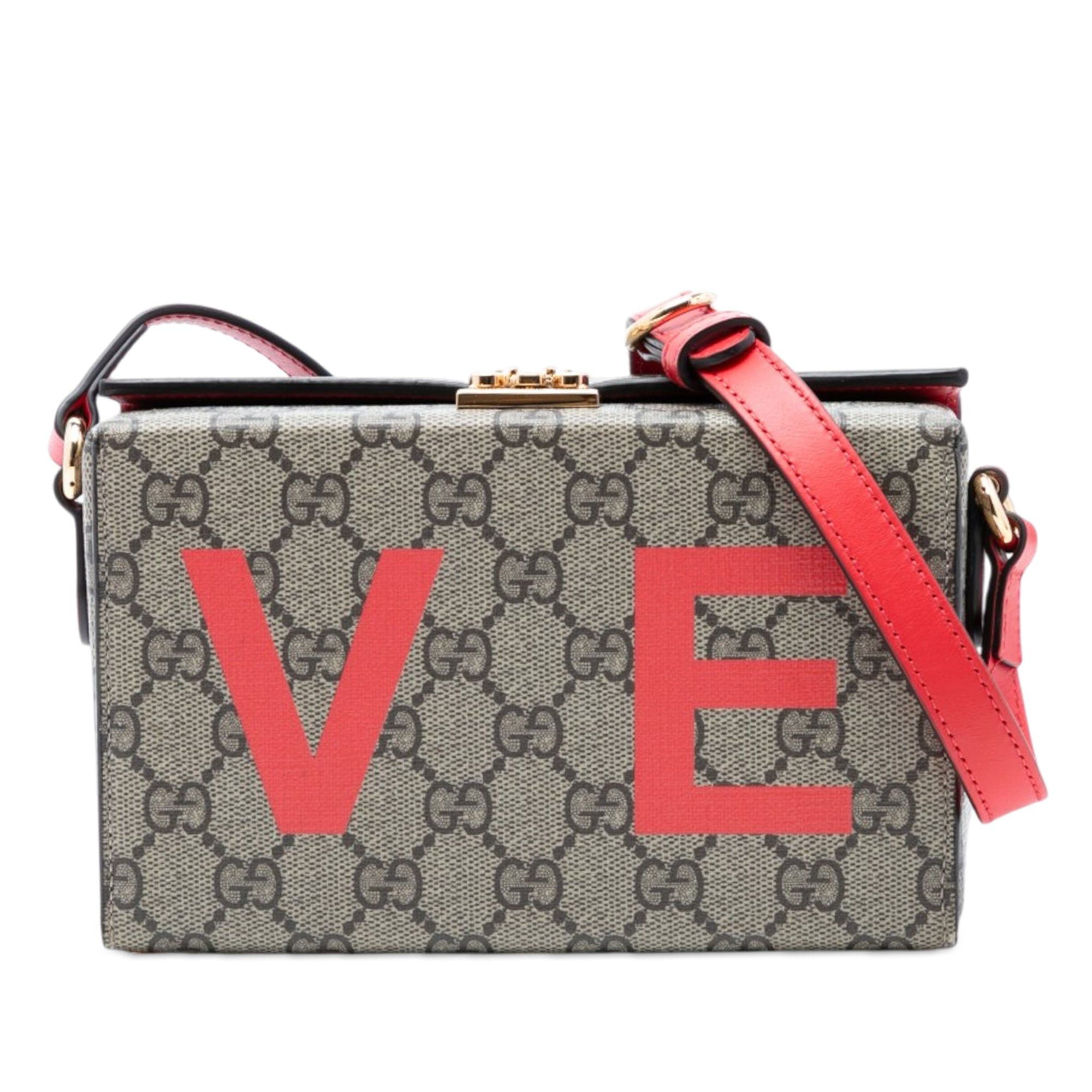 Gucci Mini GG Supreme Love Trunk Crossbody Size ONE SIZE - 1 Thumbnail