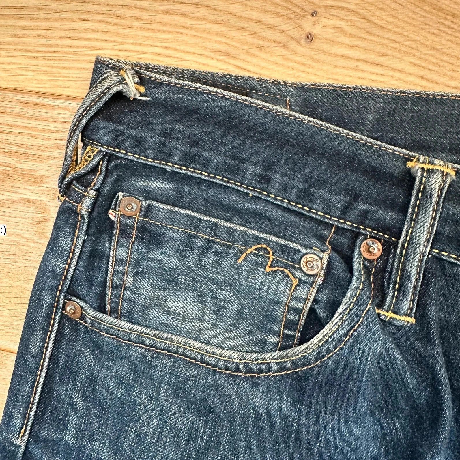 Evisu Jeans Evisu Daicock Lot 2000 White Size US 34 / EU 50 - 6 Thumbnail