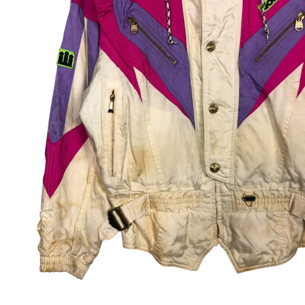 Japanese Brand 🔥VINTAGE CROPPED JACKET SKI WEAR STYLE GOLDWIN ISSEY MIYAKE Size US M / EU 48-50 / 2 - 6 Thumbnail