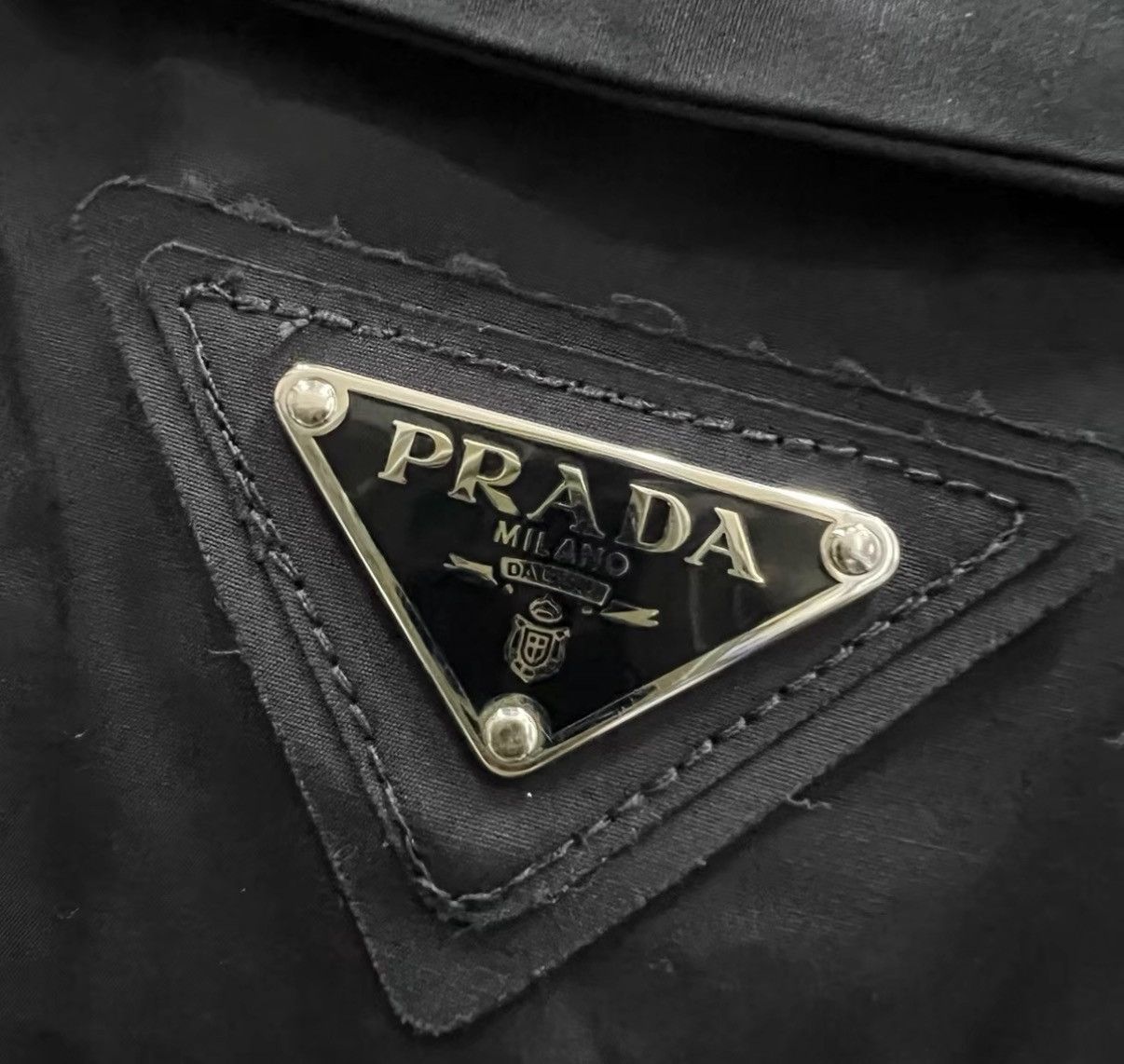 Prada Prada Black Logo Waist-tied Shirt Dress J41 Size M / US 6-8 / IT 42-44 - 5 Thumbnail