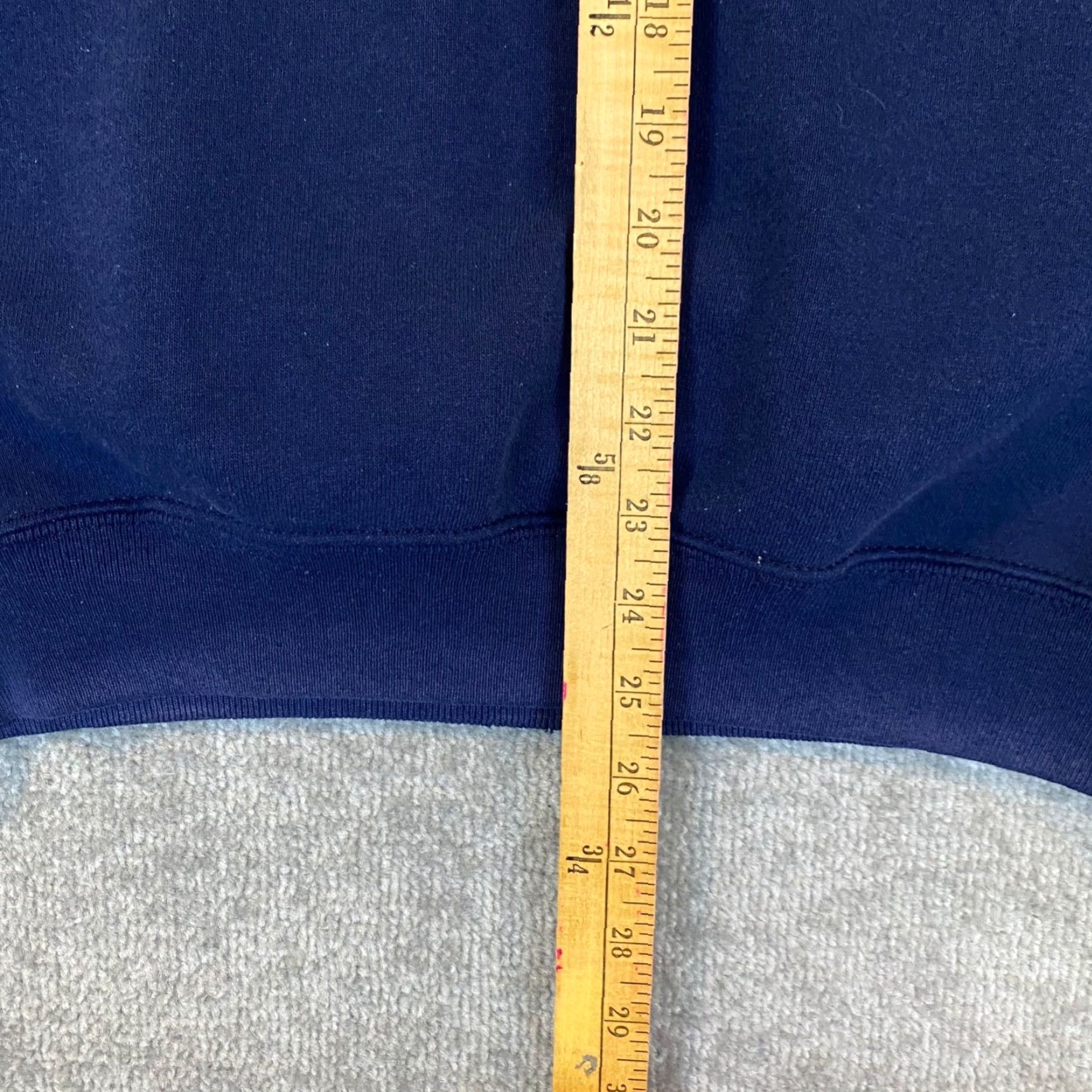 Vintage VTG Notre Dame Sweatshirt Mens Large Navy Blue Fighting Irish Football 90s 2020 Jacket Hoodie Size US L / EU 52-54 / 3 - 6 Thumbnail