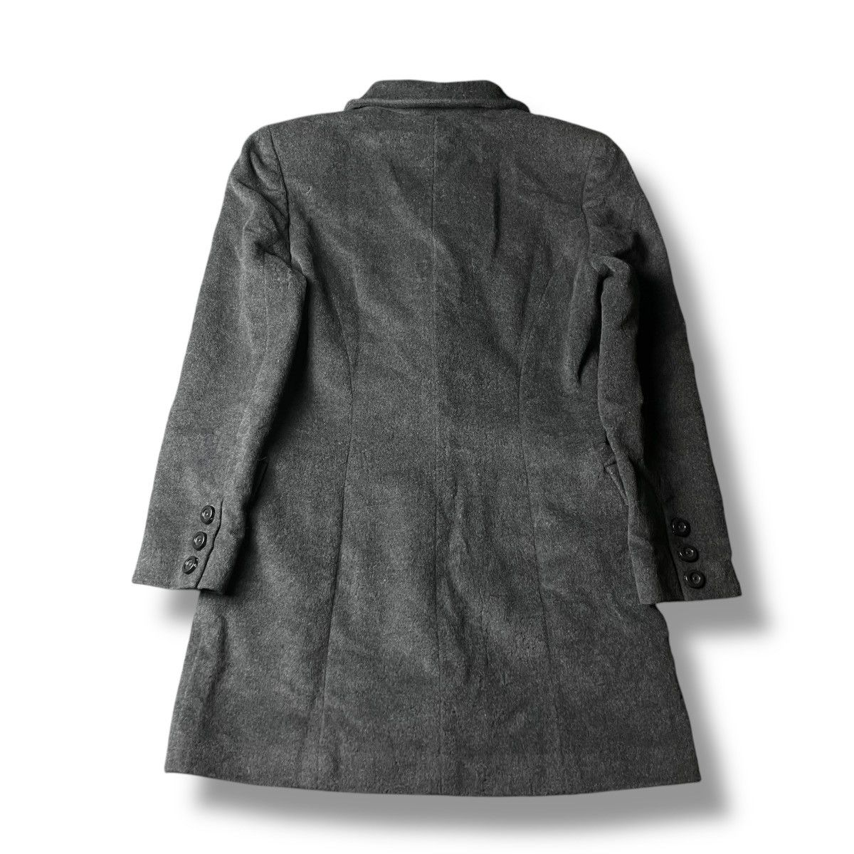 Christian Dior Monsieur VINTAGE CHRISTIAN DIOR WOOL HEAVY COAT JACKET Size M / US 6-8 / IT 42-44 - 2 Thumbnail
