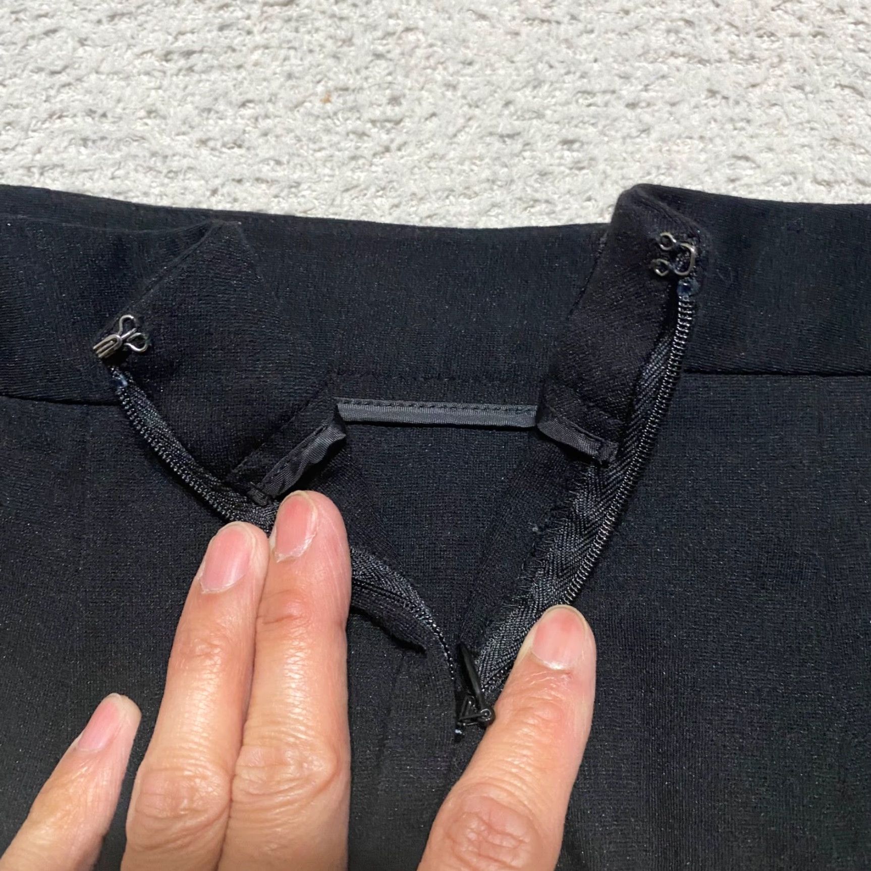 Talbots Talbots Skirt Womens 10P Black Pencil Straight Knit Office Petites Size 32" / US 10 / IT 46 - 7 Thumbnail