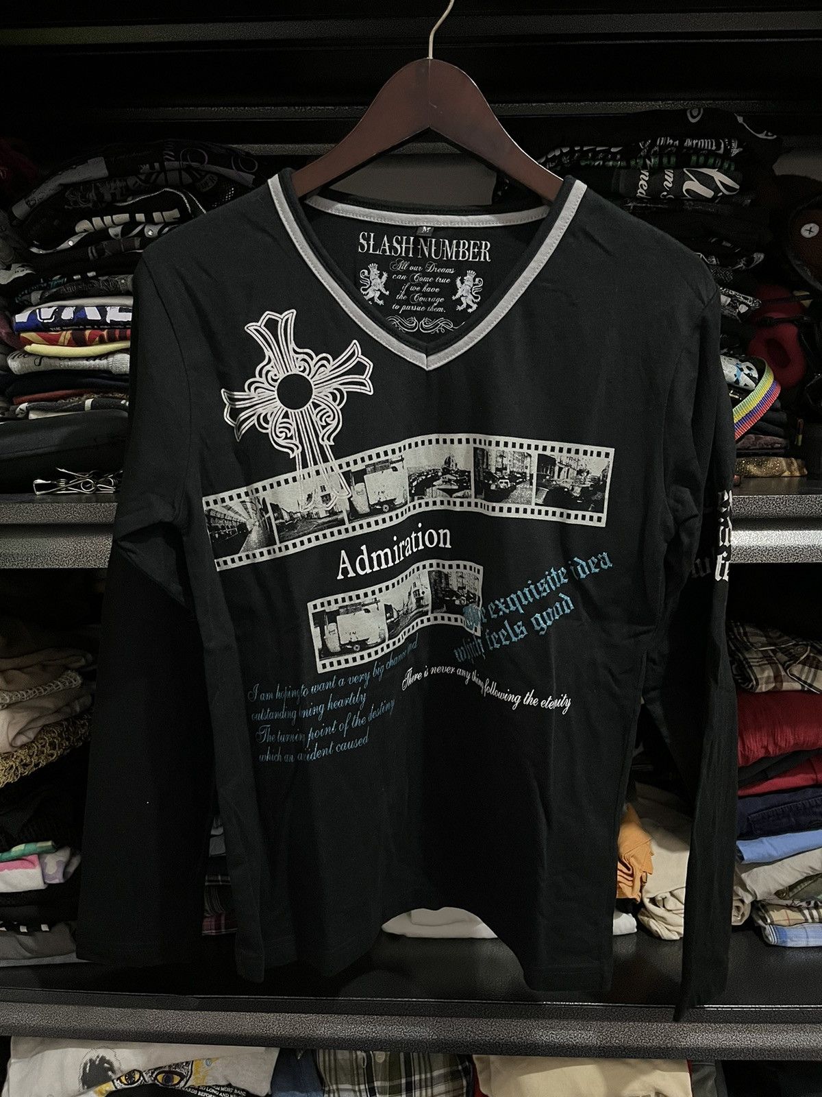 Japanese Brand Slash number poem ifsixwasnine lgb styled Size US S / EU 44-46 / 1 - 1 Thumbnail