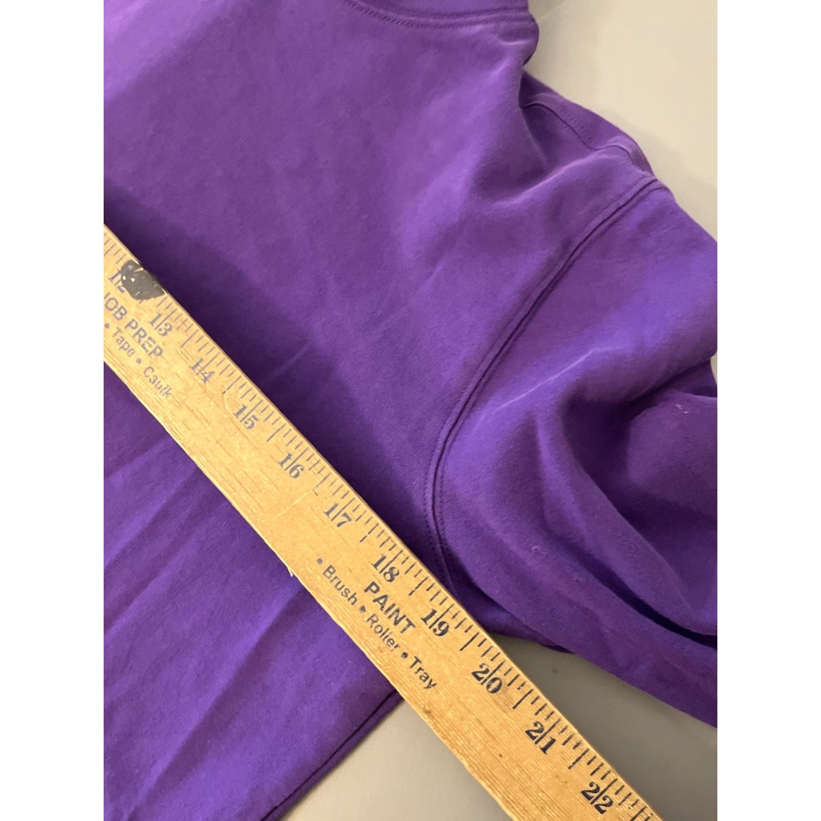 Lands' End Lands' End Shirt Womens Large Purple Mock Neck Long Sleeve Relaxed Fit Pullover Size L / US 10 / IT 46 - 5 Thumbnail