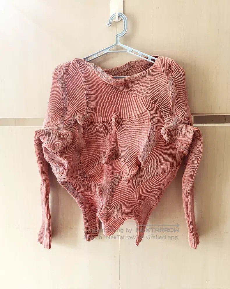 Issey Miyake Issey Miyake Pink Bud Long Sleeve Top Size M / US 6-8 / IT 42-44 - 1 Thumbnail
