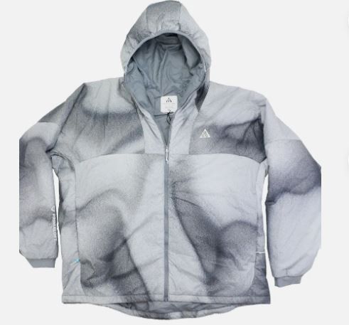 Image of Nike Acg Jacket Rope De Dope Men's Cool Grey Therma-Fit (Size 2XL)