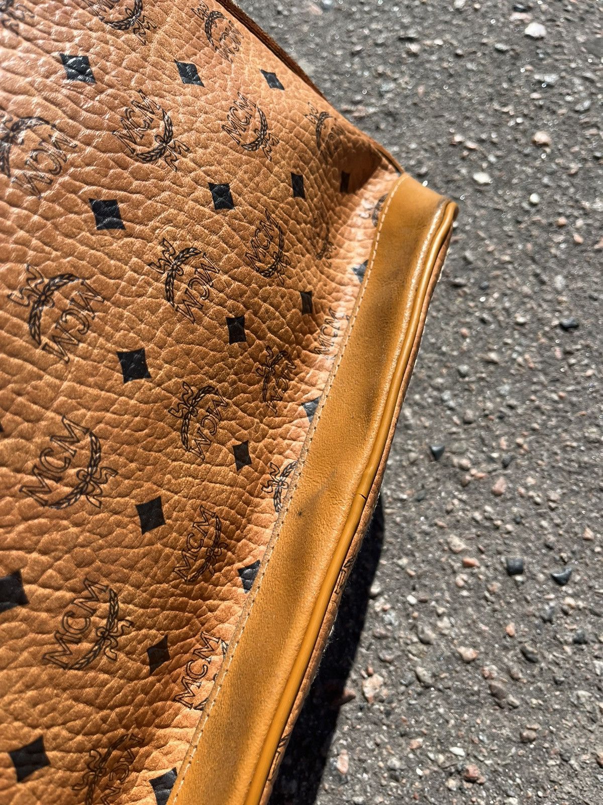 MCM Vintage MCM Monogram Bag Luxury Designer Size ONE SIZE - 22 Thumbnail