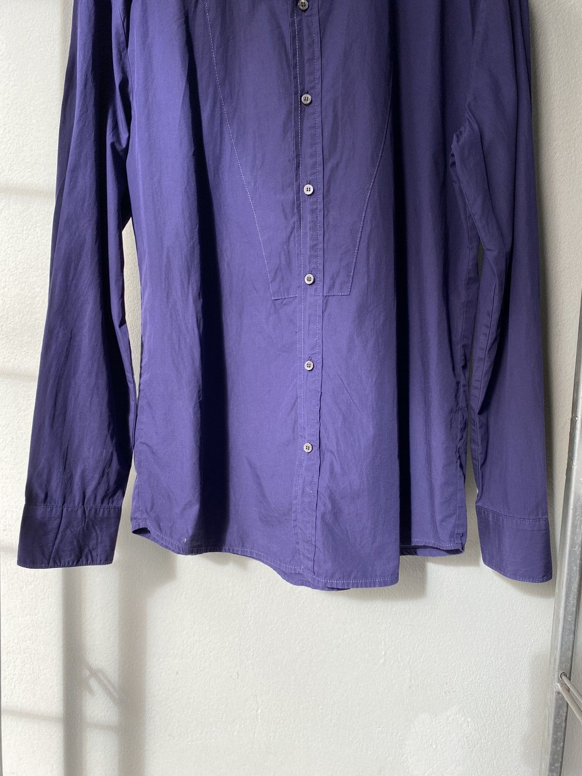 Solid Homme × Wooyoungmi SOLID HOMME Blue Long-Sleeve Shirt Size US M / EU 48-50 / 2 - 15 Thumbnail