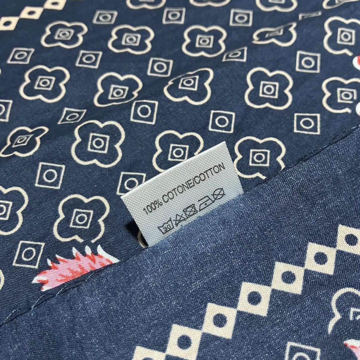 Jacob Cohen 2x JACOB COHEN Paris Silk Cotton Pocket Square Size ONE SIZE - 10 Thumbnail