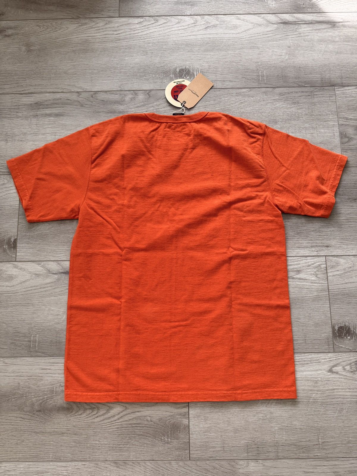 Studio D'Artisan Studio D’Artisan Heavyweight Loopwheeled Tee T Shirt Orange Size US XL / EU 56 / 4 - 2 Thumbnail