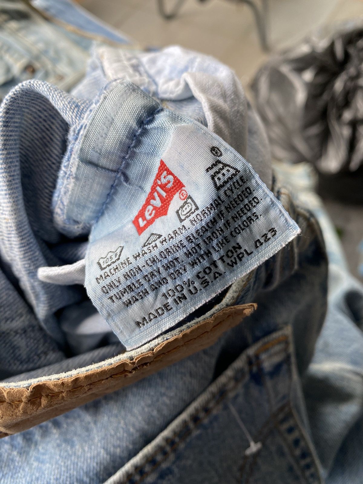 Levi's × Levi's Vintage Clothing × Vintage W28x31.5 vintage levi's 501 for women made in USA Size 28" / US 6 / IT 42 - 7 Thumbnail