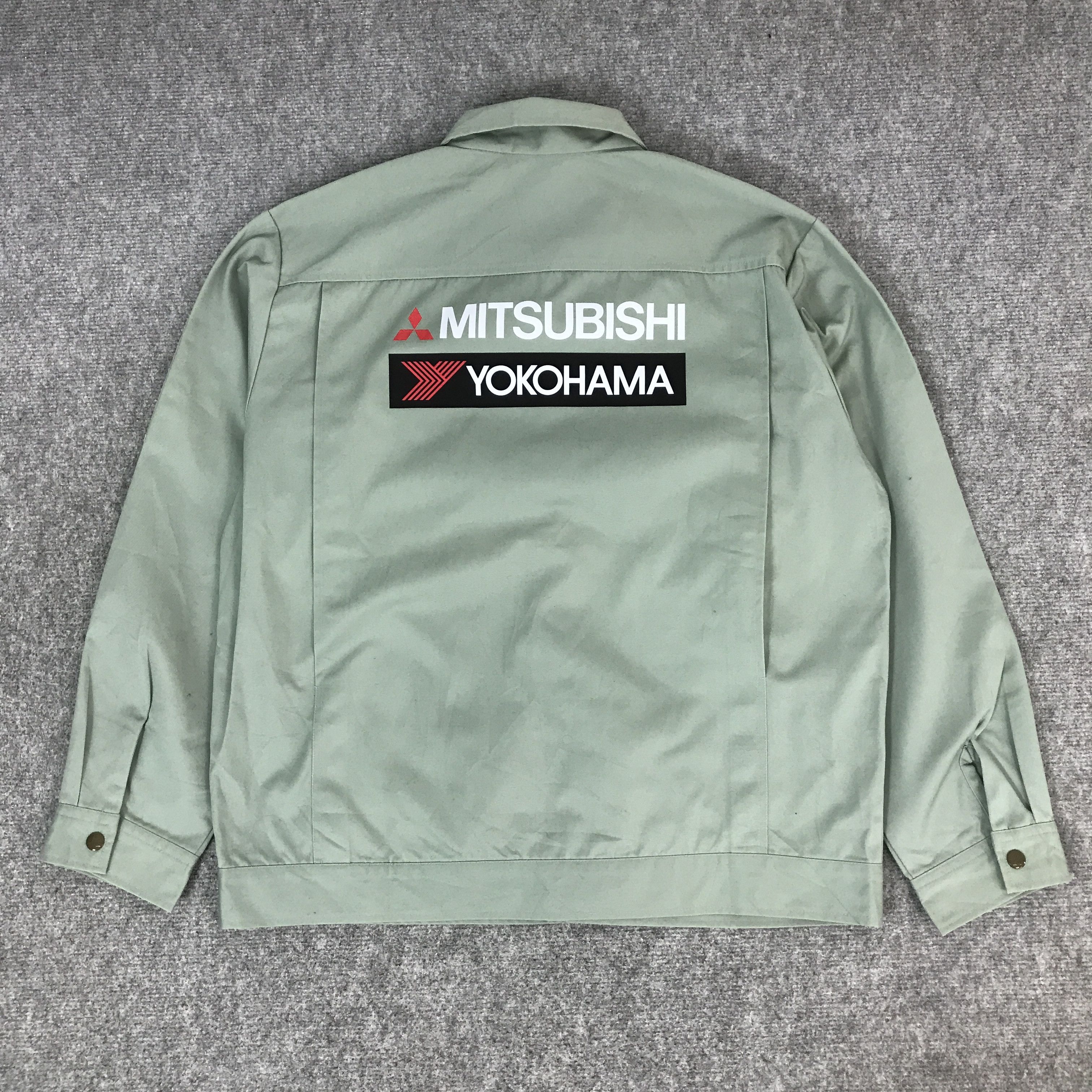 Japanese Brand MITSUBISHI RACING MOTORSPORT CUSTOM JACKET Size US L / EU 52-54 / 3 - 1 Thumbnail