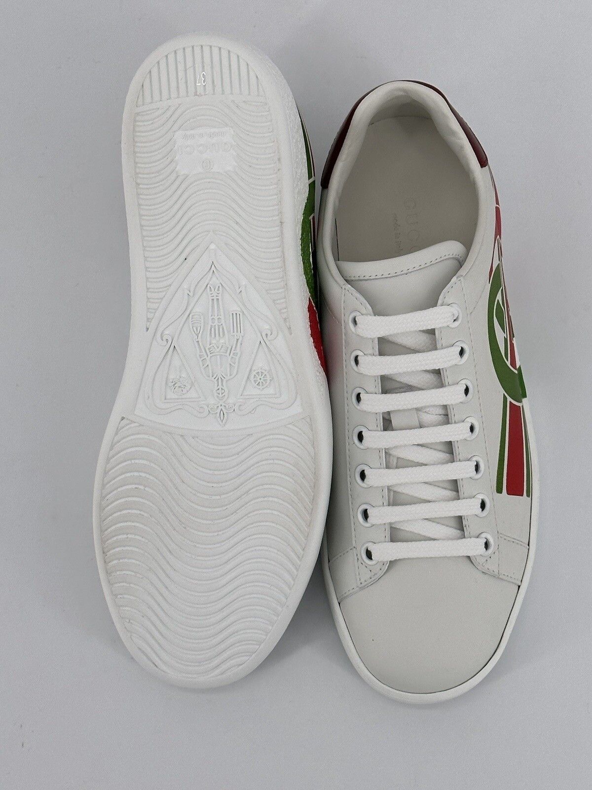 Gucci Size-IT-37/US-7 New Gucci Woman's Sneakers Size US 7 / IT 37 - 8 Thumbnail