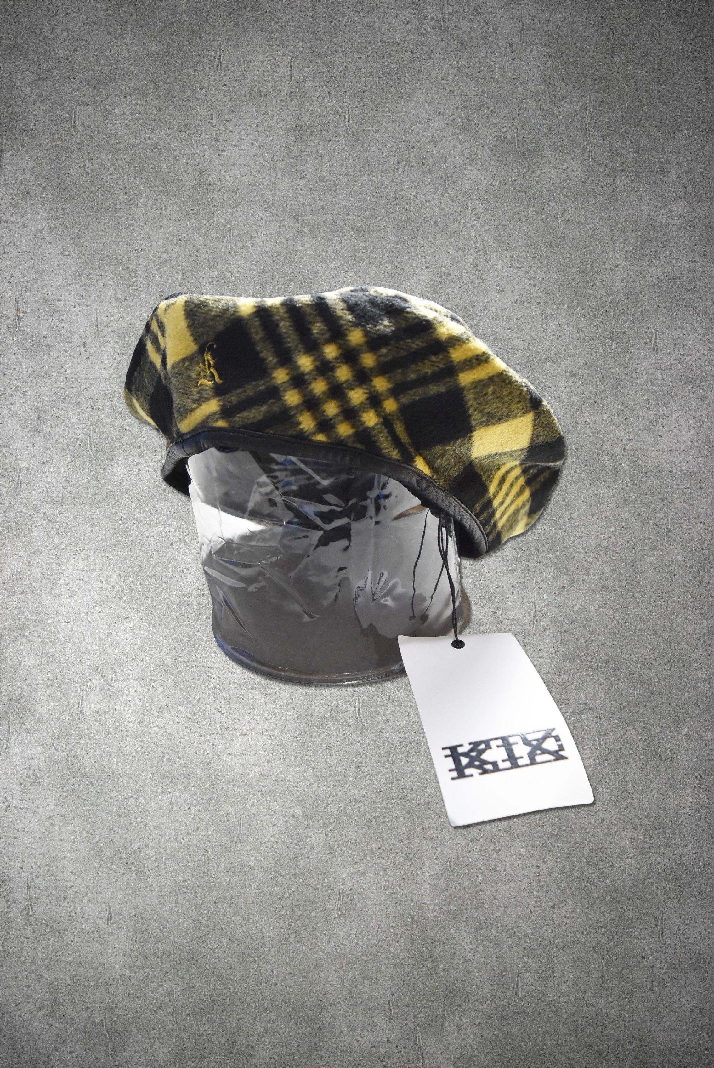KTZ Tartan Plaid Check BERET HAT 3-9-107