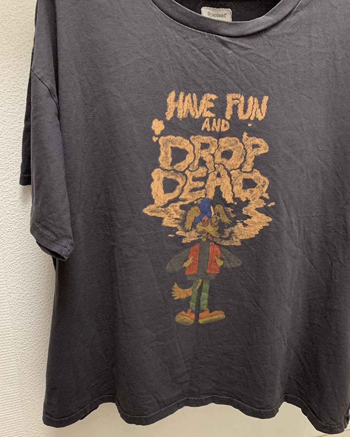 Drop Dead Drop Dead and have fun big logo t-shirt 2Xl Xxl Size US XXL / EU 58 / 5 - 3 Thumbnail