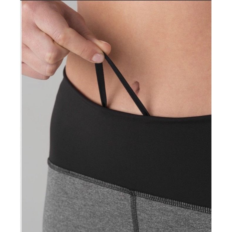 Lululemon Lululemon Train Times Short *6" Size 4 Heathered Black / Bla Size 27" / US 4 / IT 40 - 9 Thumbnail