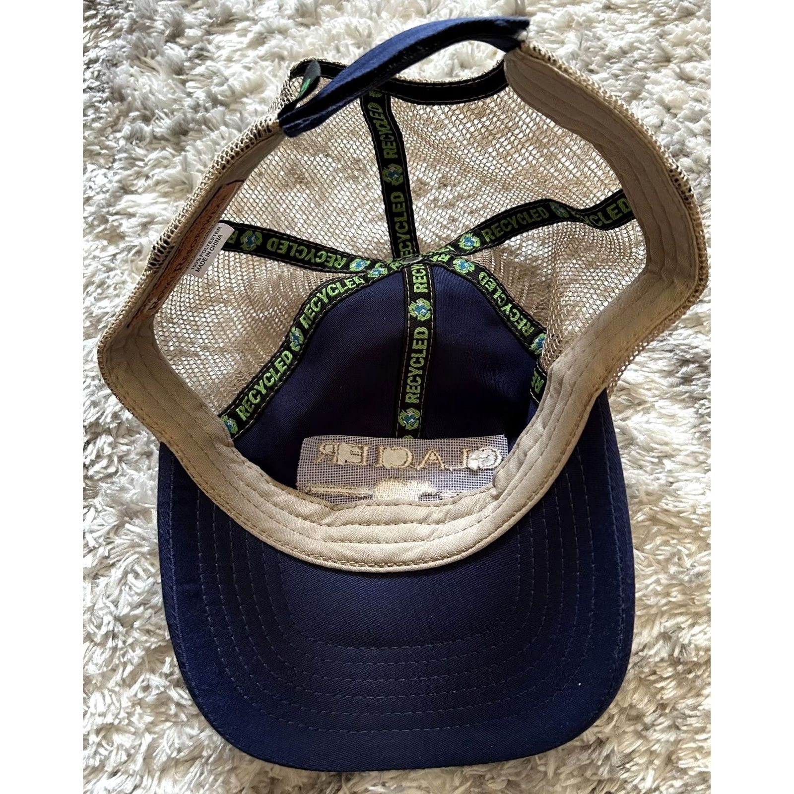 Vintage VINTAGE Glacier National Park Hat Adjustable Navy Bear Embroidered Size US M / EU 48-50 / 2 - 6 Thumbnail