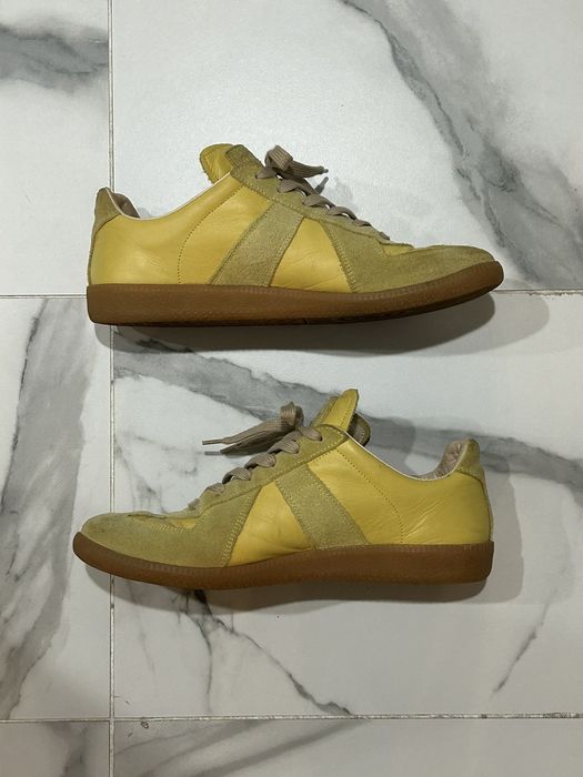 Maison Margiela Maison Margiela Replica Sneaker Yellow GAT | Grailed