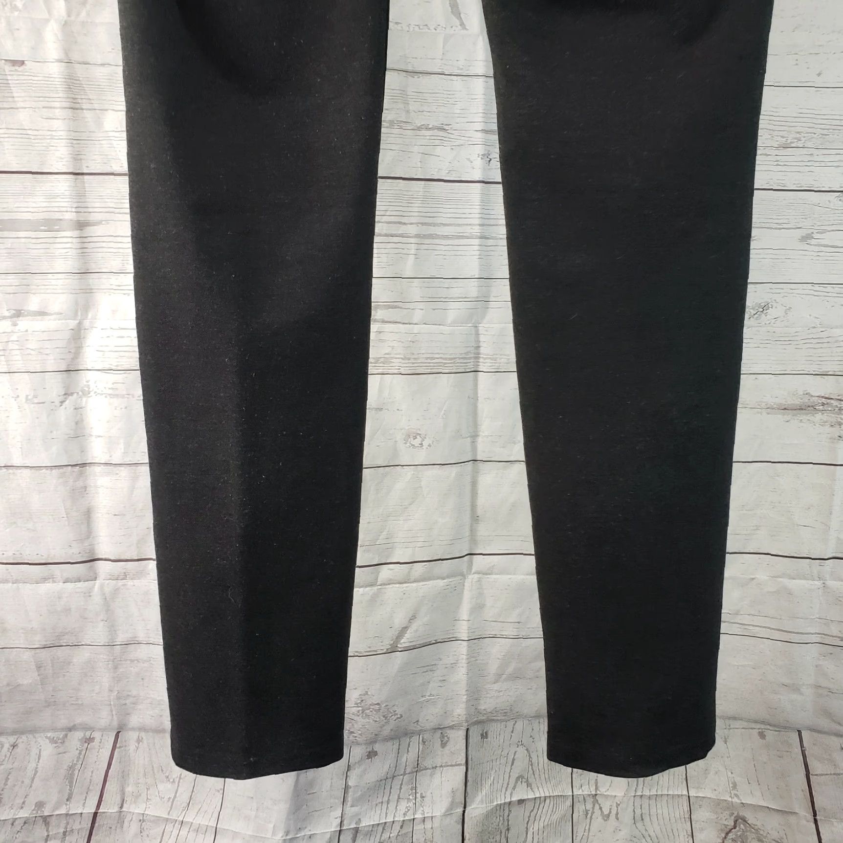 Vintage Chico's Womens Ponte Knit Skinny Pants Sz 4 Gray Mid Rise Rayon Blend Dress Pants Jeans Trousers Skinny N/A Womens Size 27" / US 4 / IT 40 - 4 Thumbnail