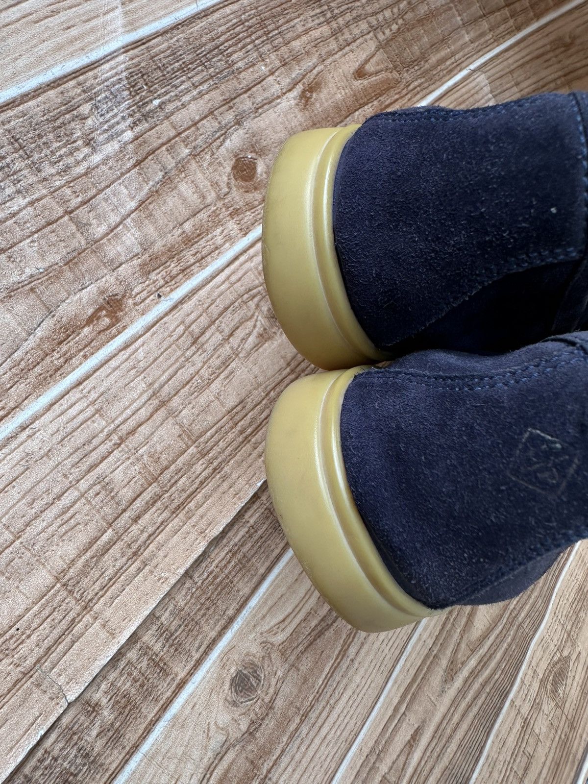 Loro Piana Loro Piana Summer Walk Blue Suede Loafer Flats Size US 11 / EU 44 - 20 Thumbnail