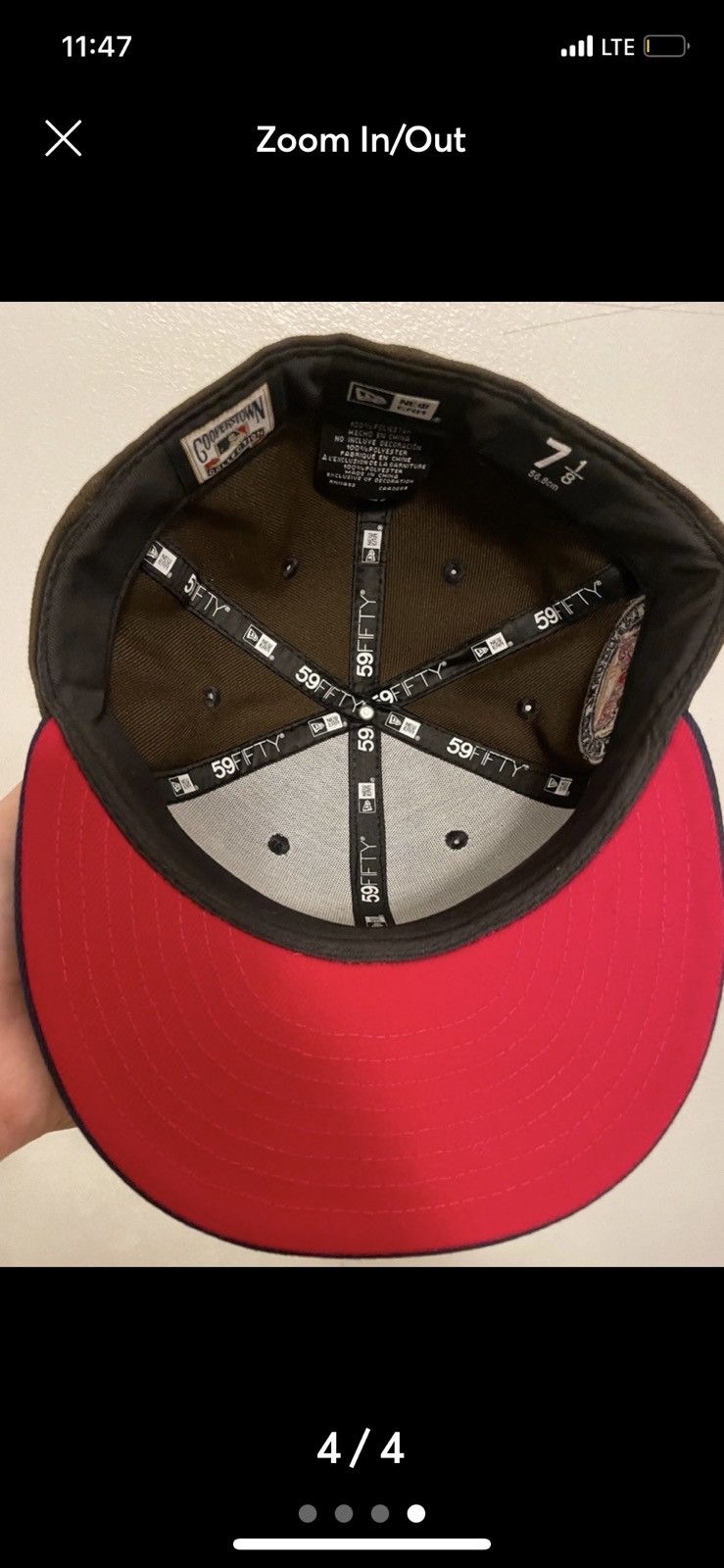 Hat Club × New Era Capsule Atlanta braves red clay size 7 1/8 brand new sold ou Size ONE SIZE - 4 Thumbnail