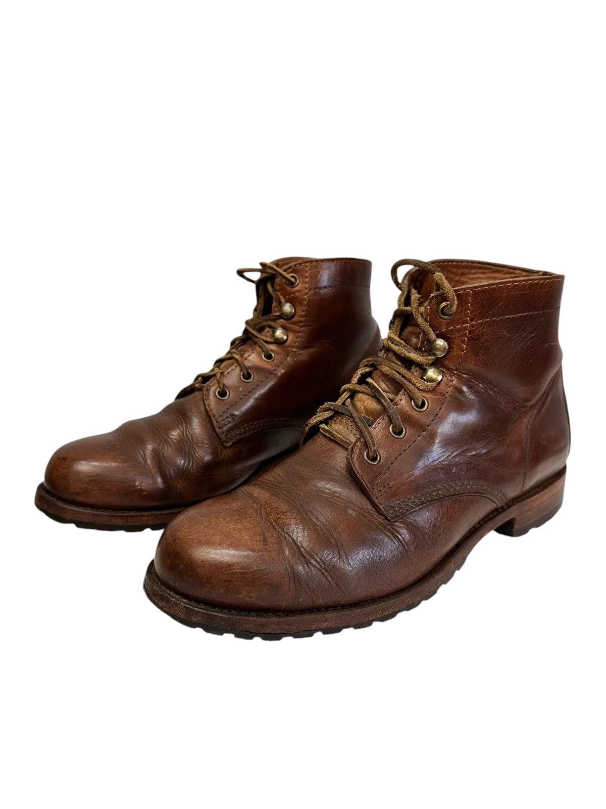 Leather Leather AS 98 STYLE AVANT-GARDE Boots BROGUE Guidi Size US 9 / EU 42 - 1 Thumbnail