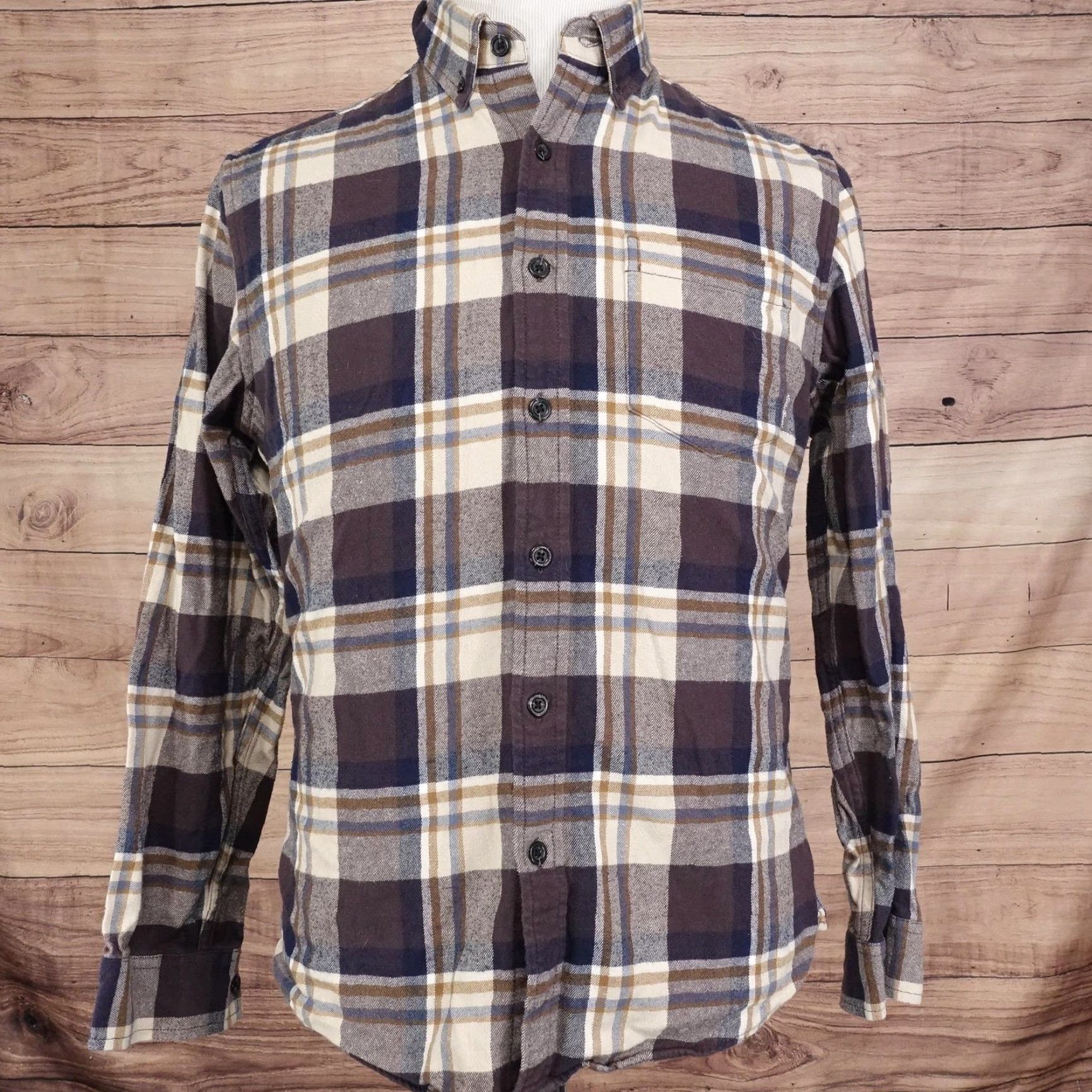 Eddie Bauer VINTAGE Eddie Bauer Flannel Shirt Men’s Medium Casual Plaid Cotton Long Sleeve Button-Down Size US M / EU 48-50 / 2 - 4 Thumbnail