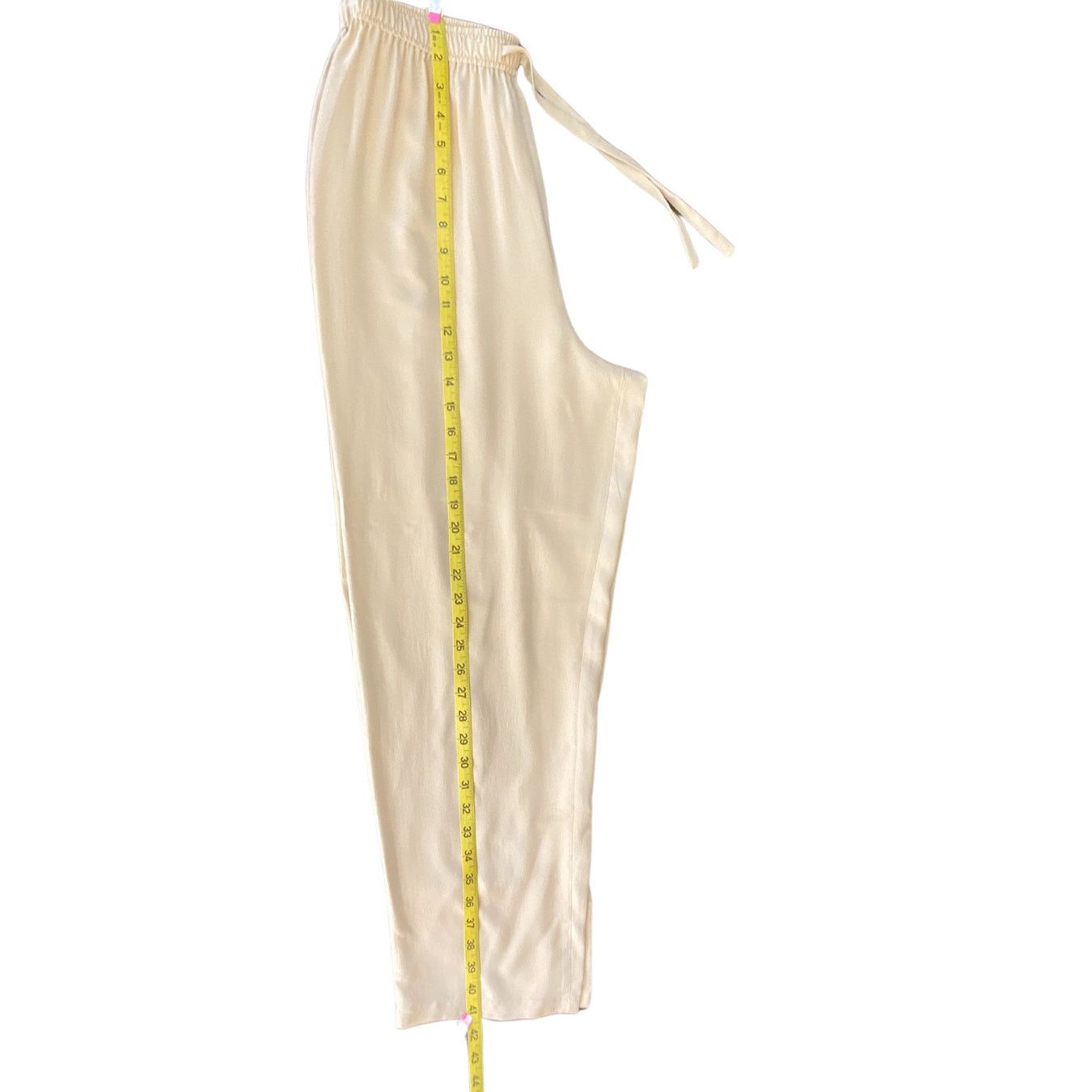 Other August Silk 100% Silk Pants Size 27" / US 4 / IT 40 - 3 Thumbnail