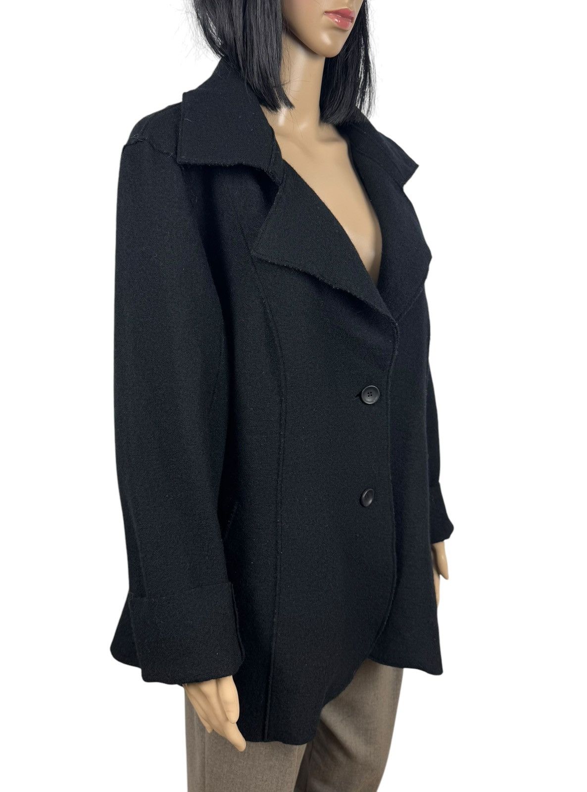 OSKA Oska Boiled Wool Coat Avant Garde size 4 Size L / US 10 / IT 46 - 4 Thumbnail