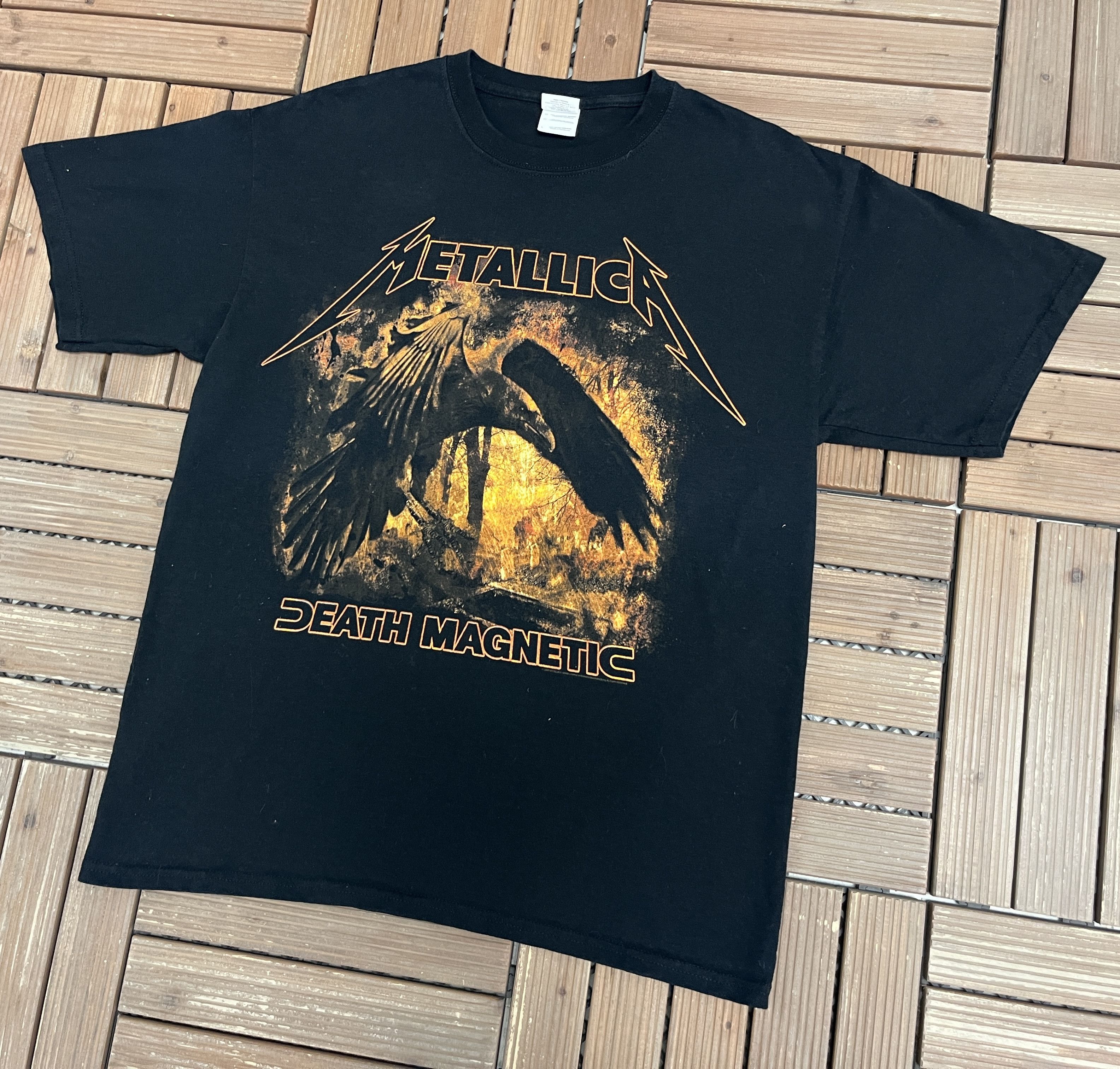Vintage Metallica Death Magnetic Vintage Rock T-Shirt Tee Size US L / EU 52-54 / 3 - 4 Thumbnail