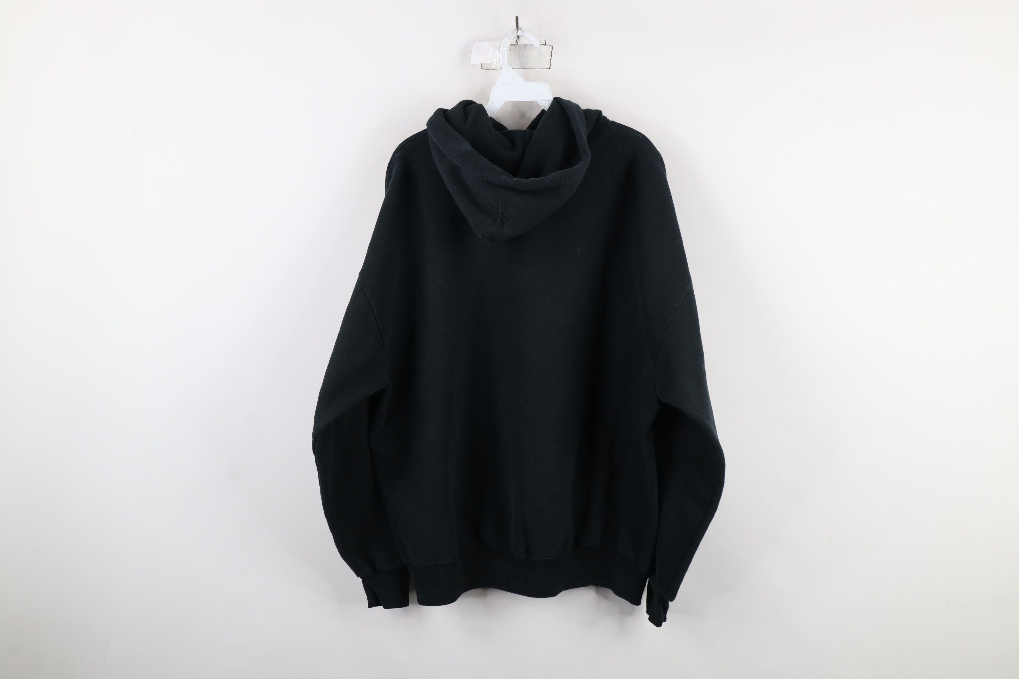Vintage Vintage 90s Daimler Chrysler Jeep Mercedes Hoodie Black Size US XXL / EU 58 / 5 - 11 Thumbnail