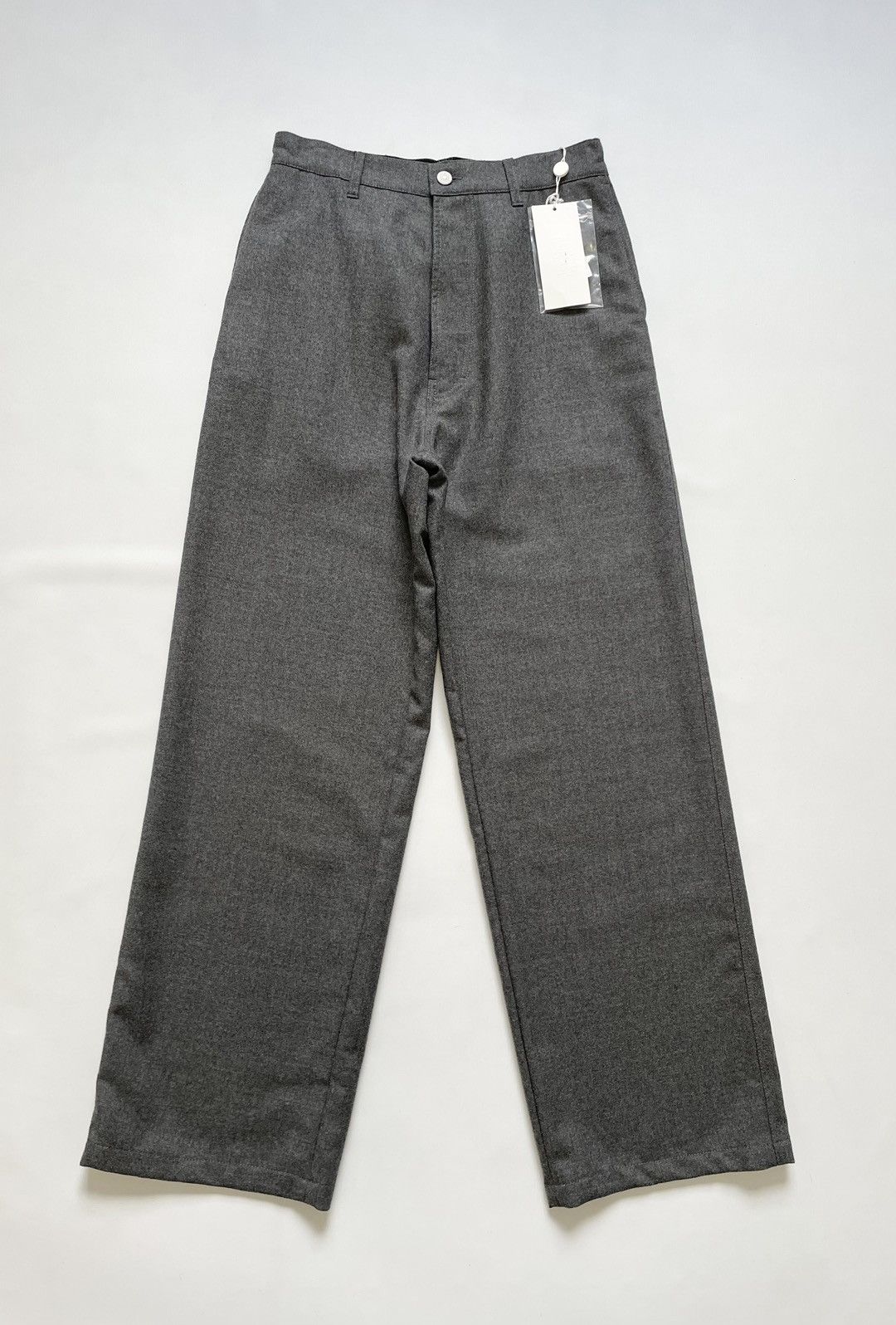 Maison Margiela S/S 23 Wide Leg Wool Utility Trousers Size US 30 / EU 46 - 2 Thumbnail