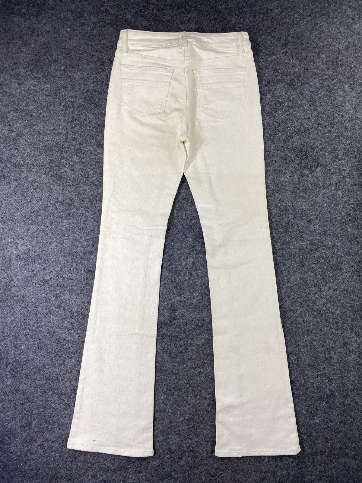 Japanese Brand × Jean Brappers Lasting Comfort White Flare Jeans-J1059 Size 27" / US 4 / IT 40 - 4 Thumbnail