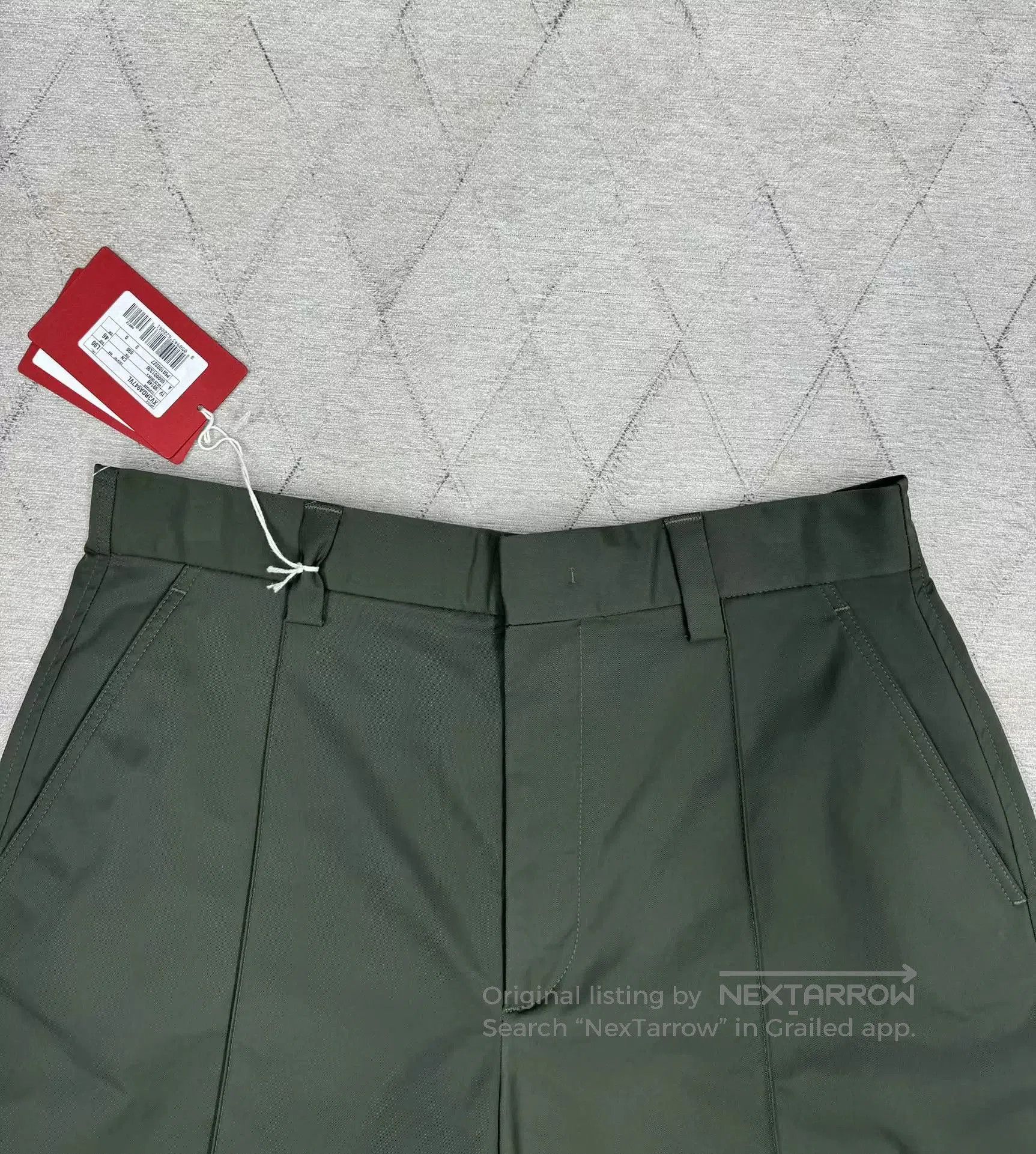 Valentino Valentino Army Green Cargo Shorts. Size US 30 / EU 46 - 5 Thumbnail