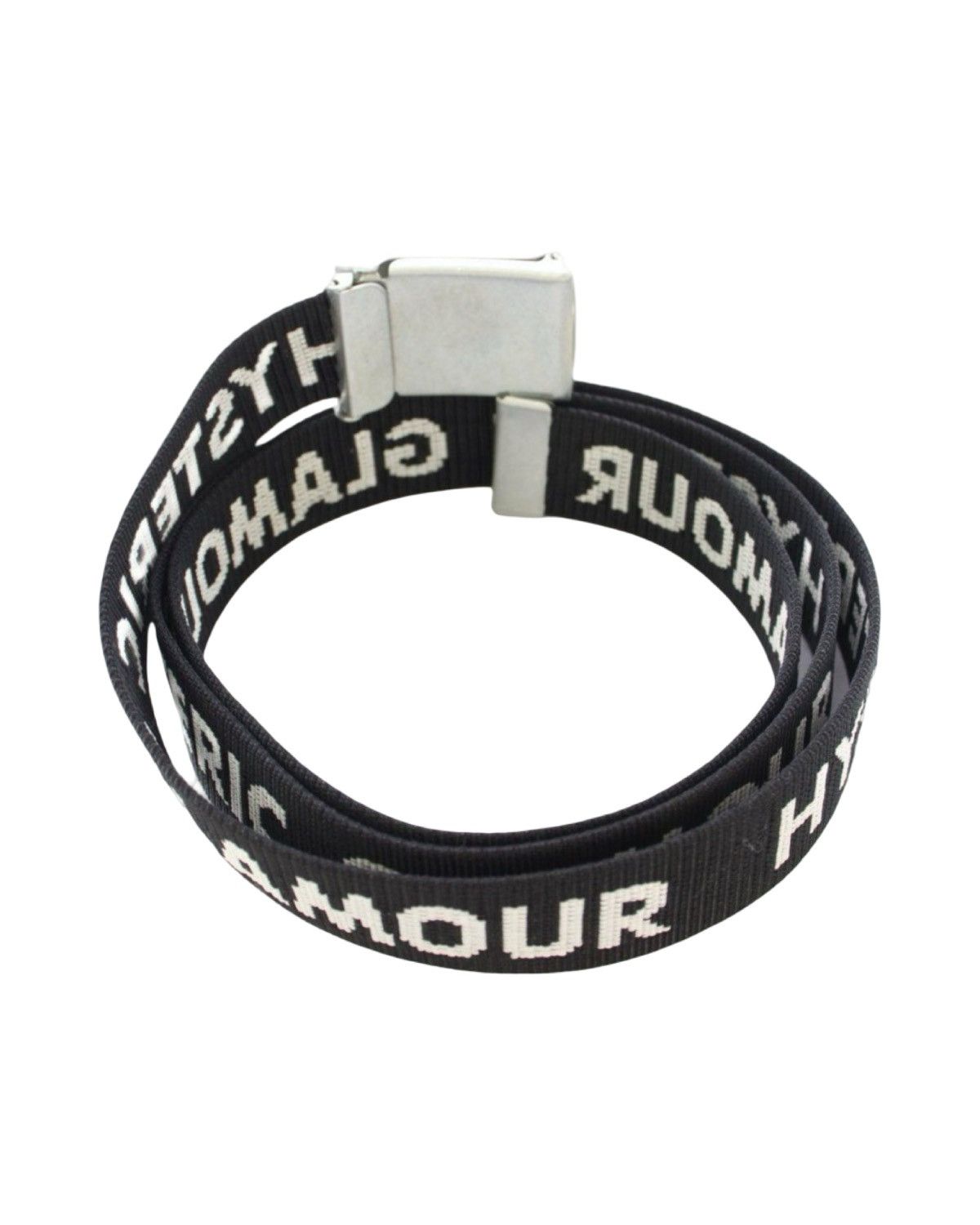 Hysteric Glamour Silver Plated Buckle Cotton Belt Size ONE SIZE - 3 Thumbnail