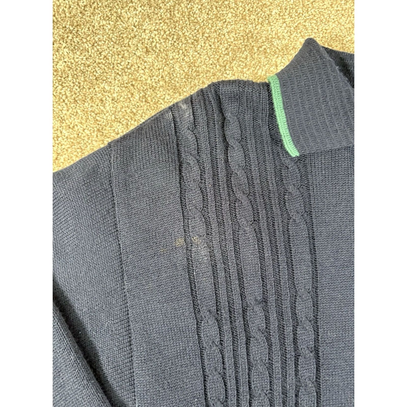 Vintage VINTAGE Windstopper By Airtex Swedish Design Henley Sweater Navy Blue Men’s L Size US L / EU 52-54 / 3 - 5 Thumbnail