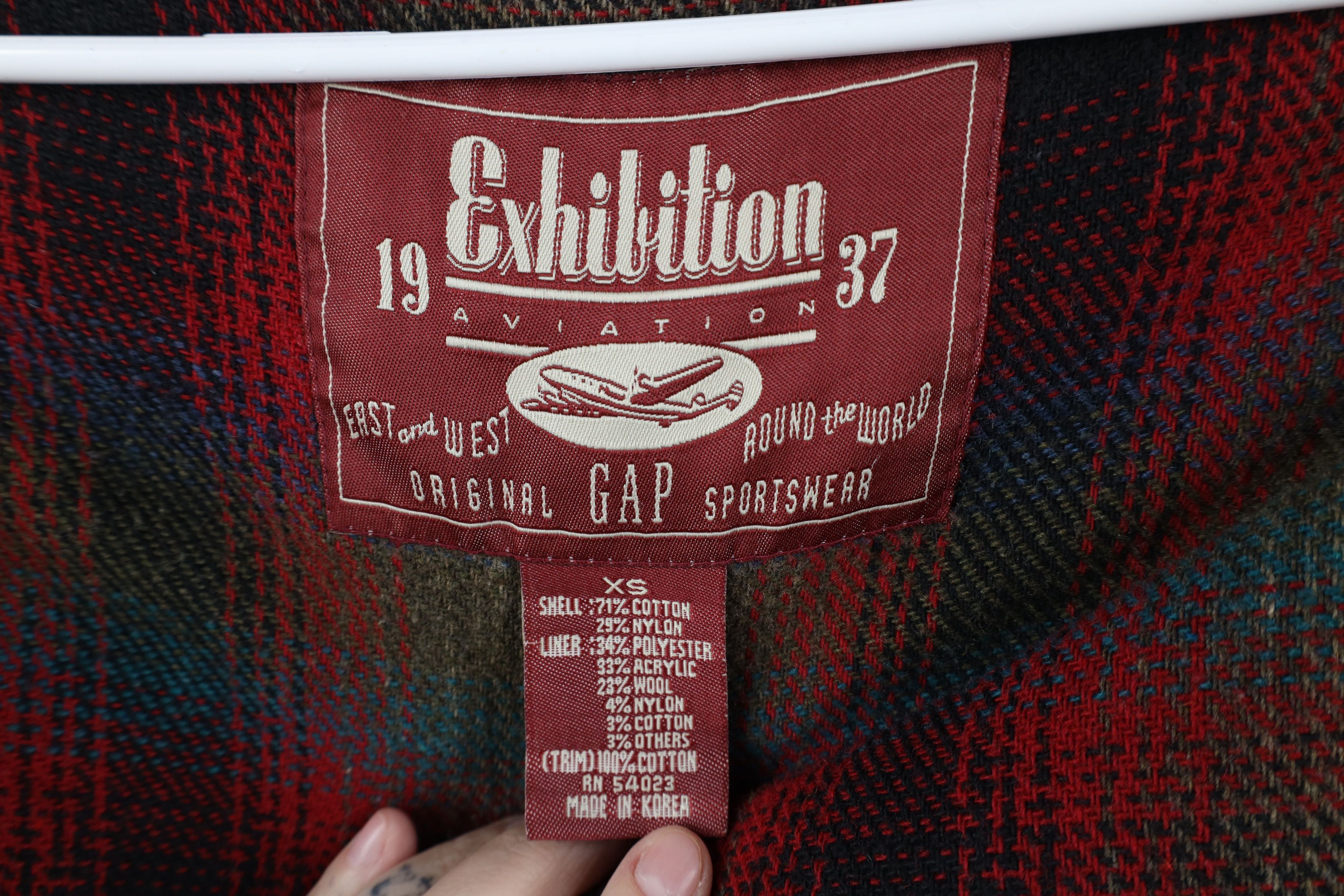 Gap × Vintage Vintage 90s Gap Lined Hooded Military Field Parka Jacket Size US XS / EU 42 / 0 - 11 Thumbnail