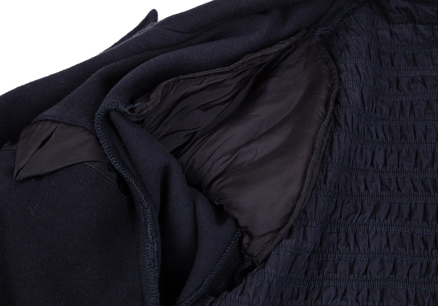 Yohji Yamamoto Yohji Yamamoto Double Jacket Navy M Size US M / EU 48-50 / 2 - 16 Thumbnail