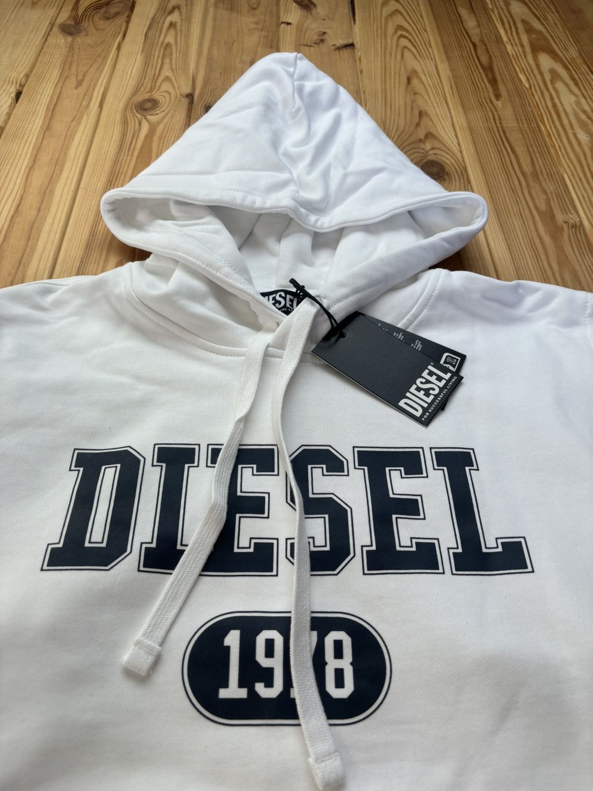 Diesel New Diesel hoodie with a large logo Size US L / EU 52-54 / 3 - 2 Thumbnail